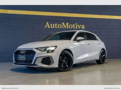 Usata Audi A3 S-Line 150 CV (110 kW) 2021 Bianco Berlina