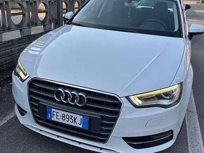 Usata Audi A3 Young 110 CV (80 kW) 2016 Bianco Berlina