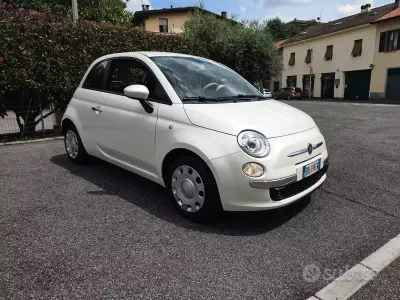 Usata Fiat 500 Pop 69 CV (50 kW) 2009 Bianco Cabrio
