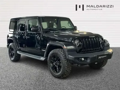 Usata Jeep Wrangler Unlimited Sahara 200 CV (147 kW) 2018 Nero SUV