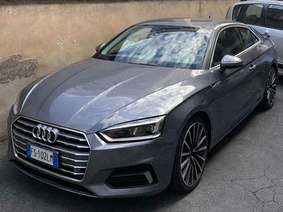 Usata Audi A5 Ambiente 190 CV (139 kW) 2018 Grigio Coupé