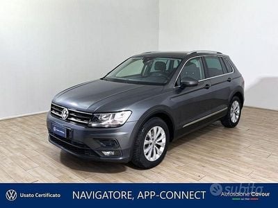 Usata VW Tiguan Business 150 CV (110 kW) 2020 Indium grey SUV