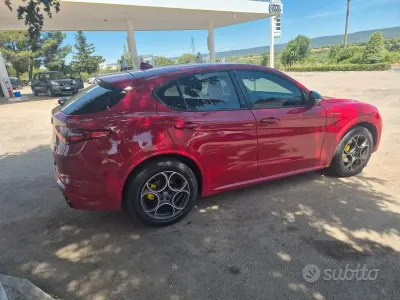 Usata Alfa Romeo Stelvio Veloce 210 CV (154 kW) 2017 Rosso SUV