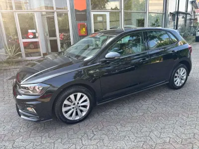Usata VW Polo R-line 95 CV (69 kW) 2018 Nero Utilitaria