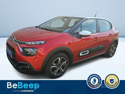 Usata Citroën C3 PureTech 83 CV (61 kW) 2022 Rosso metallizzato Utilitaria