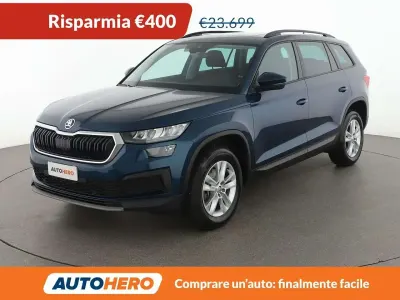 Usata Skoda Kodiaq Executive 150 CV (110 kW) 2022 Blu/azzurro SUV