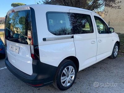 Usata VW Caddy Life 102 CV (75 kW) 2021 Bianco Monovolume
