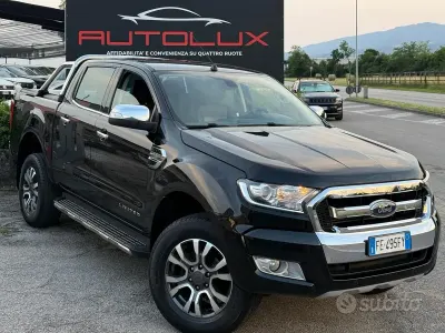 Usata Ford Ranger Wildtrack 160 CV (117 kW) 2016 Nero Pick-up