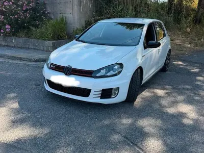 Usata VW Golf VI GTI 210 CV (154 kW) 2010 Bianco Utilitaria