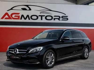 Käytetty Mercedes C220 Executive 170 HP (125 kW) 2017 Musta Farmari
