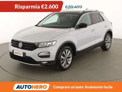 Usata VW T-Roc Style 110 CV (80 kW) 2021 Bianco SUV