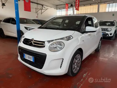 Usata Citroën C1 Feel 72 CV (52 kW) 2021 Bianco Utilitaria