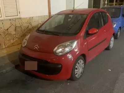 Usata Citroën C1 68 CV (50 kW) 2006 Rosso Utilitaria