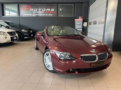 Usata BMW 645 Cabriolet 333 CV (244 kW) 2005 Rosso Cabrio