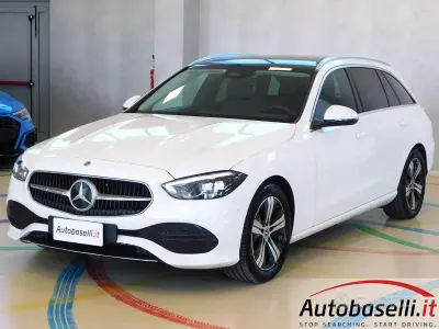 Usado Mercedes C220 Advanced 200 CV (147 kW) 2023 Blanco Familiar