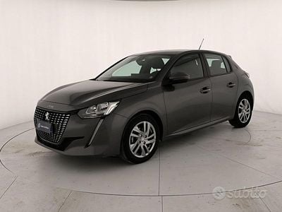 Usata Peugeot 208 Active 75 CV (55 kW) 2020 Grigio Utilitaria