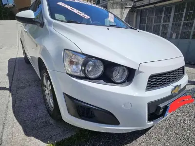 Usata Chevrolet Aveo LTZ 86 CV (63 kW) 2013 Bianco Berlina