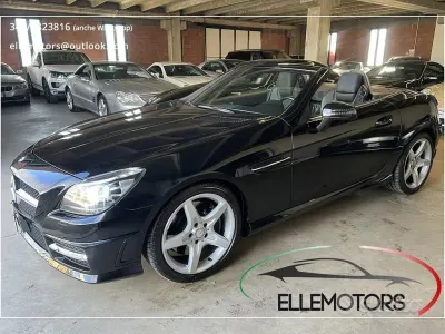 Usado Mercedes SLK200 Premium 184 CV (135 kW) 2013 Negro Descapotable