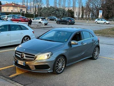 Usata Mercedes A200 Premium 136 CV (100 kW) 2015 Grigio Berlina