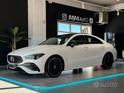 Usata Mercedes CLA200 AMG Line Premium Plus 150 CV (110 kW) 2024 Bianco Berlina