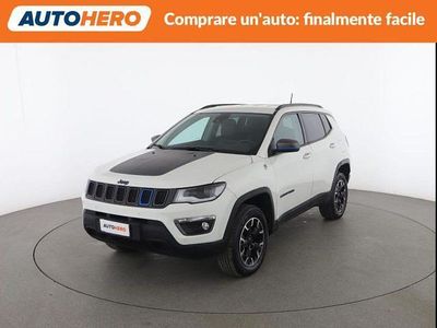 Usata Jeep Compass Trailhawk 179 CV (131 kW) 2021 Bianco SUV