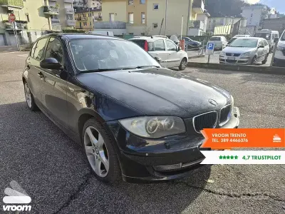 Usata BMW 120 177 CV (130 kW) 2007 Nero Utilitaria