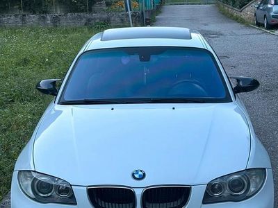 Usata BMW 120 M Sport 177 CV (130 kW) 2008 Bianco Utilitaria