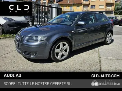 Usata Audi A3 Ambition 140 CV (102 kW) 2007 Grigio Utilitaria