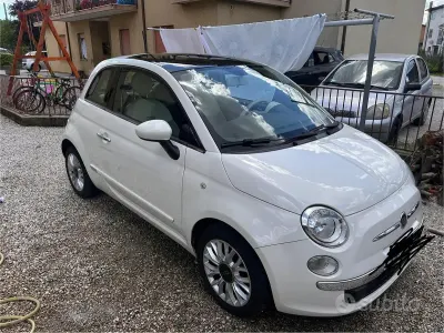 Usata Fiat 500 Lounge 69 CV (50 kW) 2013 Bianco Berlina