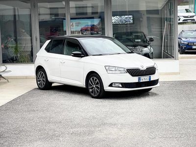 Usata Skoda Fabia 95 CV (69 kW) 2019 Bianco Berlina