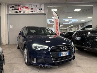 Usata Audi A3 Sport 116 CV (85 kW) 2019 Blu Berlina