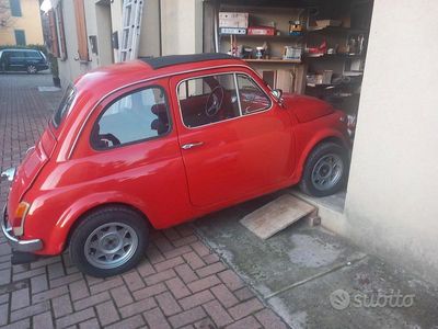 Usata Fiat 500 1970 Rosso Utilitaria