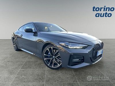 Usata BMW 420 M Sport 190 CV (139 kW) 2021 Grigio scuro Coupé