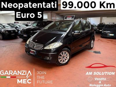 Usata Mercedes A160 95 CV (69 kW) 2011 Nero Berlina