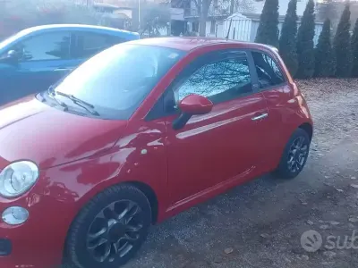 Usata Fiat 500 85 CV (62 kW) 2013 Rosso Berlina