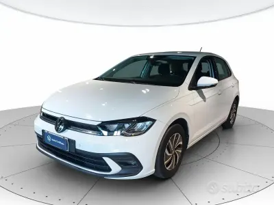 Usata VW Polo Life 95 CV (69 kW) 2023 Bianco Utilitaria