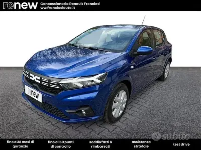 Usata Dacia Sandero Expression 91 CV (66 kW) 2023 Blu scuro