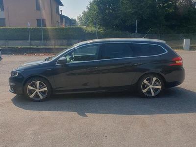 Usata Peugeot 308 GT-line 131 CV (96 kW) 2019 Nero Station wagon