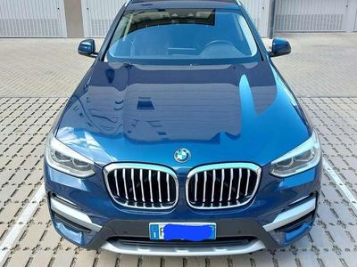 Usata BMW X3 xLine 190 CV (139 kW) 2018 Blu SUV