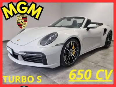 Usata Porsche 911 Turbo S Cabriolet 650 CV (478 kW) 2021 Grigio Cabrio