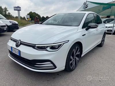 Usata VW Golf VII Style 150 CV (110 kW) 2020 Bianco Berlina