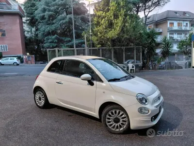 Usata Fiat 500 69 CV (50 kW) 2019 Bianco Cabrio