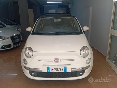 Usata Fiat 500C Rock 100 CV (73 kW) 2009 Bianco Cabrio