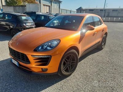 Usata Porsche Macan 250 CV (183 kW) 2017 Arancione SUV