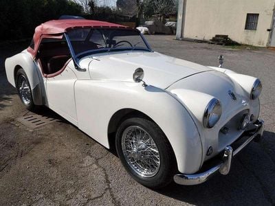 Usata Triumph TR2 90 CV (66 kW) 1955 Oxford white Cabrio