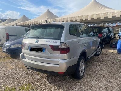Brugt BMW X3 Efficient Dynamics 151 HK (111 kW) 2007 Sølv SUV