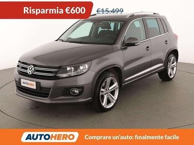 Usata VW Tiguan R-line 177 CV (130 kW) 2015 Grigio SUV