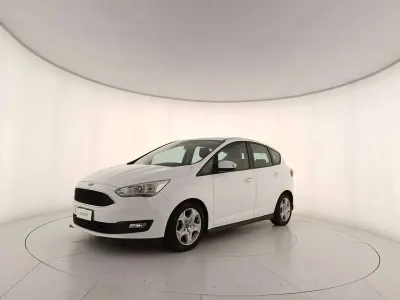 Usata Ford C-MAX Titanium 125 CV (91 kW) 2017 Bianco Monovolume