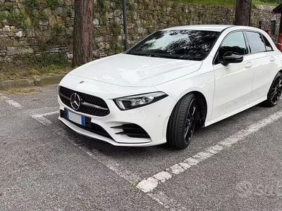 Usata Mercedes A200 AMG Line Premium 150 CV (110 kW) 2021 Bianco Berlina