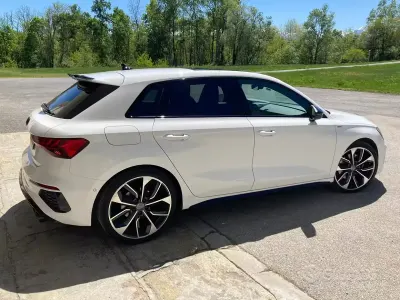 Usata Audi A3 Ambiente 150 CV (110 kW) 2022 Bianco Berlina